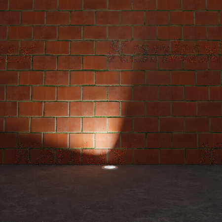 GU10 IP67 IK10 čtvercové podhledové svítidlo BERG KANLUX stříbrné barvy