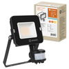 Reflektor LED 20W 1800lm 3000K IP65 Černá se senzorem pohybu a soumraku LEDVANCE COMPACT V