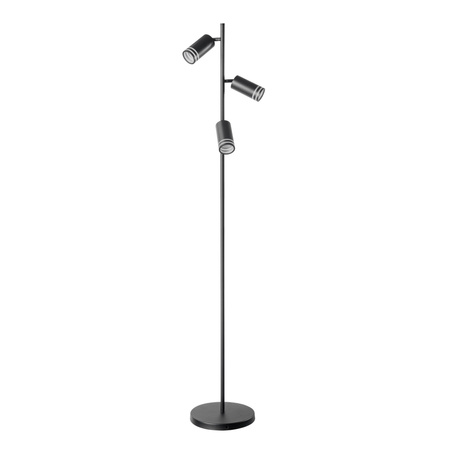Stojací stojací lampa 3x GU10 černá ROMA Sanico Goldlux