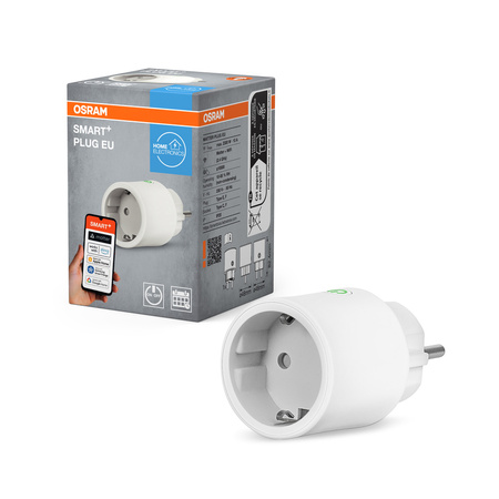 Chytrá zásuvka EU 230V 10A Amazon FFS SMART+ Matter WiFi Plug Ledvance