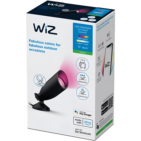 LED zahradní venkovní reflektor 4W RGB SMART WiFi WiZ