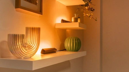 2x LED herní stolní lampa RGBIC Gradient 30cm světelná lišta Smart SMART WiFi Bluetooth aplikace WiZ