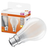 2x LED žárovka A60 B22d 6,5W = 60W 806lm 2700K Warm 300° Retrofit Filament CLASSIC Osram