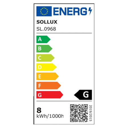 LED žárovka E27 Ball 8W 620lm 3000K Warm Sollux