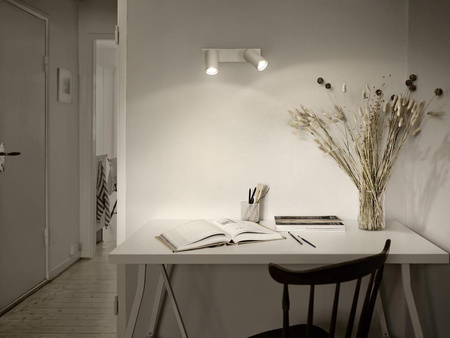 Stropní nástěnné svítidlo LED Nástěnné povrchové svítidlo 6,8 W 460lm 3000K Teplá stmívatelná bílá LED Spot Octagon Ledvance