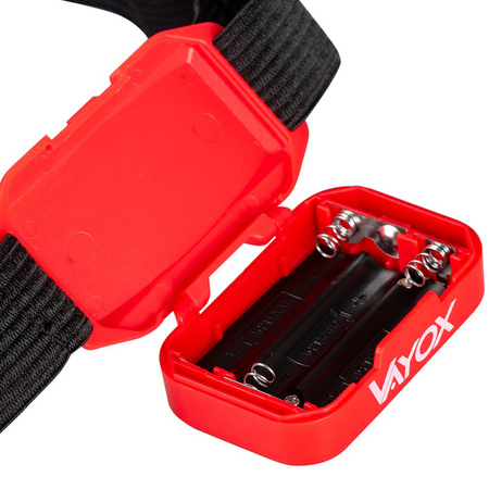 Bateriový červený světlomet COB IP44 150lm VA0118 Vayox