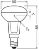 LED žárovka R50 E14 1,5W = 25W 110lm 2700K teplá bílá FILAMENT LEDVANCE