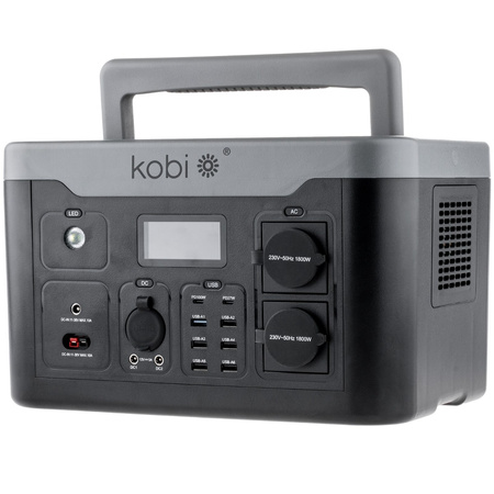 Energy Bank Powerbox Přenosná mobilní napájecí stanice 1800W Premium KOBI