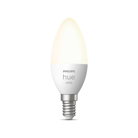 LED svíčka E14 B39 5,5W 2700K teplá PHILIPS HUE White Bluetooth Zigbee žárovka