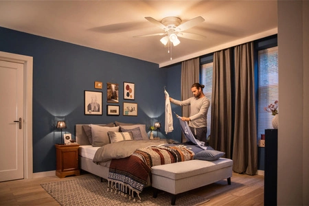 6x LED žárovka E14 B35 4,9W = 40W 470lm 2700K teplá bílá matná PHILIPS