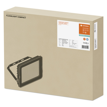 Reflektor LED 135W 13500lm 6500K IP65 Černá LEDVANCE COMPACT V