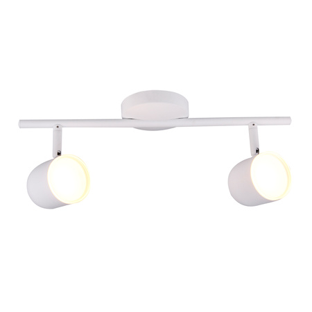 Stropní/nástěnné svítidlo nastavitelné 8.4W LED RAWI 2 bílé 3000K GOLDLUX (Polux)