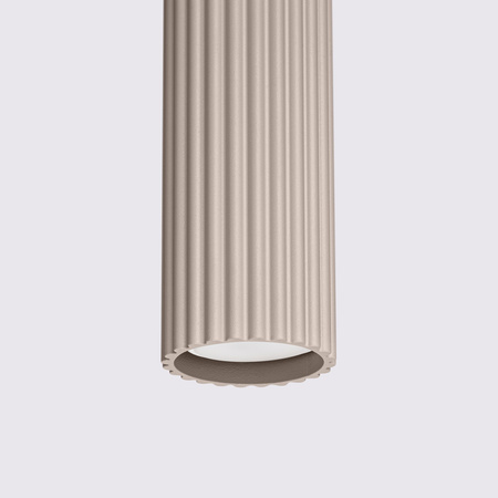 Hliníková stropní závěsná lampa GU10 Taupe Carbon Deep Space SL.1759 Sollux