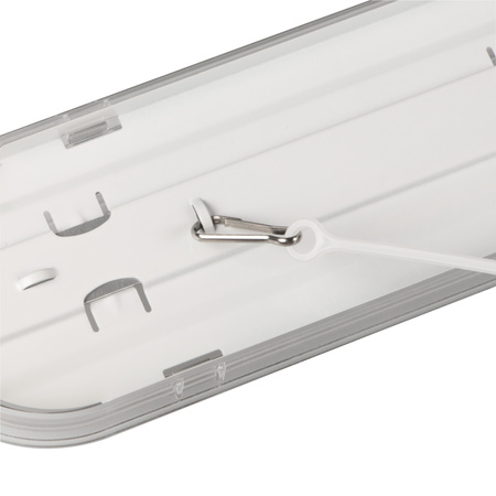 LED 52W 8400lm 4000K Neutrální 110° IP65 IK08 Obdélníkové svítidlo pro povrchovou montáž Šedá MAH Kanlux