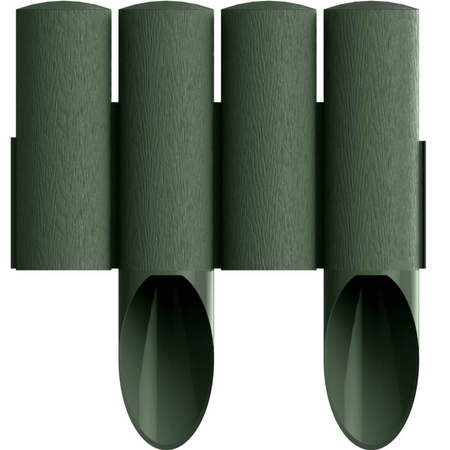 Zahradní palisádový plot Border Lawn Edging 4 STANDARD Green 2,3 m Strong Frostproof CELLFAST
