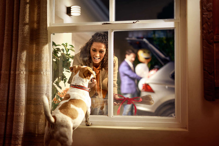 Philips HUE LUCCA Venkovní nástěnné svítidlo E27 9.5W 17401/93/P0