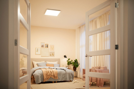 Panelová LED lampa pro povrchovou montáž TOUCH 36W 2700K 33cm stmívatelná bílá PHILIPS