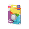 LED dobíjecí přenosné světlo 0,5W 40lm stmívatelné CCT RGBW OK kulaté stříbrné SMART+ Bluetooth Twist&Shake Ledvance