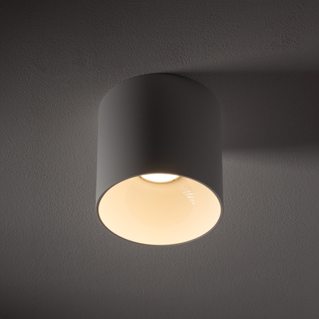 Přisazené svítidlo EYE TONE 8928 Nowodvorski White-Silver GU10 Stropní trubice Aluminium Minimalist