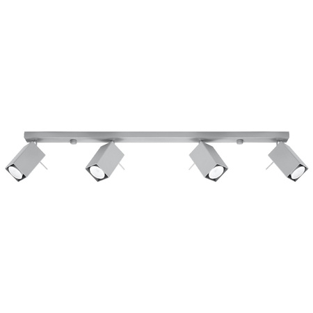 MERIDA stropní svítidlo 4xGU10 Reflektor Halogenové svítidlo Moving 80cm Grey SOLLUX