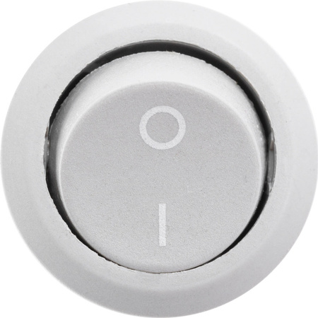 Přepínač kolébkový ON/OFF, Šedý LUMILED
