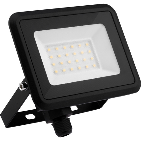 Reflektor LED 20W 1700lm 4000K IP65 Black SOLAS