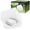 Povrchová montáž HALOGEN Spot Tube Movable Square White 50mm AMAT-S LUMILED