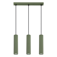 Stropní závěsné svítidlo Tuba Spot 3x GU10 Olive Carbon Deep Space SL.1613 Sollux