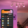 Lampa Philips HUE White and Color Ambiance Fugato 4x4,2W Bluetooth Zigbee