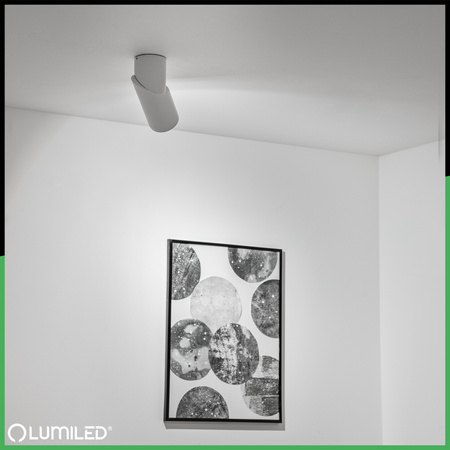 1x GU10 Stropní LED svítidlo, SPOT TUBA Reflektor Halogenová Úprava TABULA LUMILED