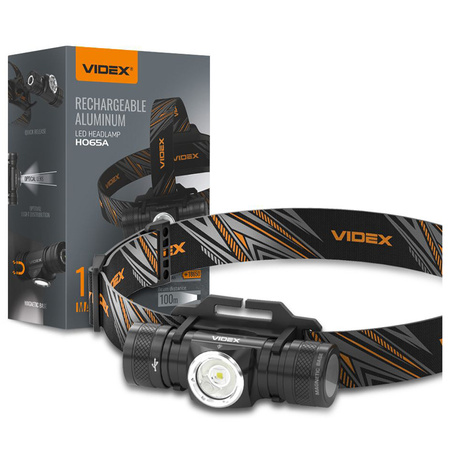 Čelovka VIDEX 10W Li-ion 1x18650 2200mAh