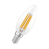 LED žárovka B35 E14 svíčka 3,4W = 40W 470lm 2700K teplá bílá 320° Filament Dimmable SUPERSTAR Osram