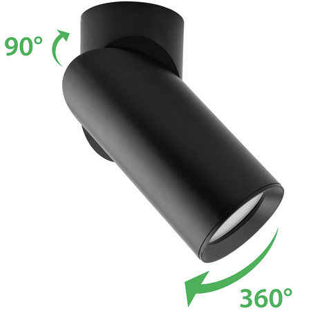 1x GU10 Stropní LED svítidlo, SPOT TUBA Reflektor Halogenová Úprava TABULA LUMILED