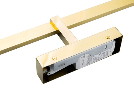 VENUS Nástěnná lampa Zlatá LED 18W Nástěnná lampa 90cm Moderní ProVero