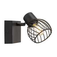 Nástěnné svítidlo LED stropní SPOT Spotlight E14 Black Industrial Aberama Rabalux