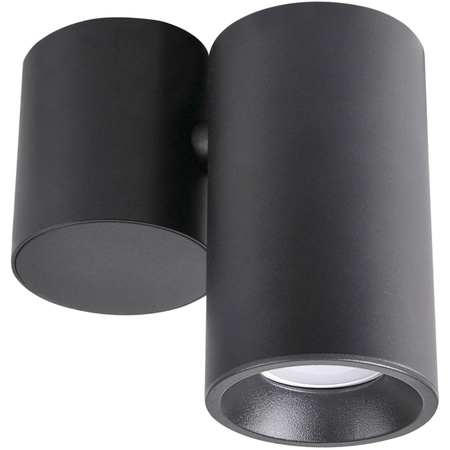 Přisazené stropní svítidlo HOBRO GU10 Spot Tube Movable Black GOLDLUX (Polux)