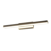 Nástěnné svítidlo LED Koupelnové svítidlo 18W 1300lm 4000K Hnědá IP44 Classic John 6130 Rabalux