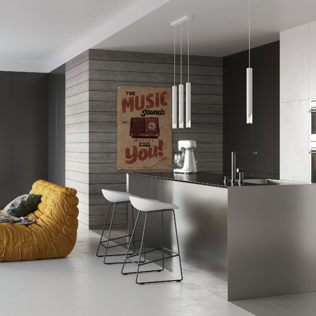 Stropní závěsné svítidlo LED WEZYR 3xG9 White SOLLUX