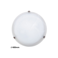 Plafond LED stropní svítidlo Povrchová montáž 2x E27 White Classic Alabastro Rabalux