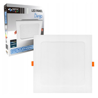 LED panelové stropní svítidlo 18W 1440lm 4000K Neutral Recessed Square White Proma Masterled