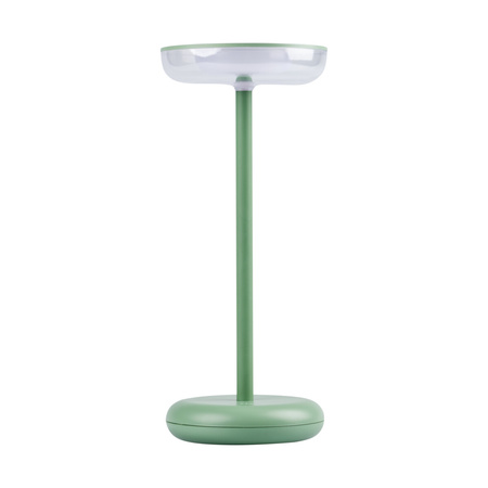 Stolní lampa LED FLUXY IP44 zelená KANLUX