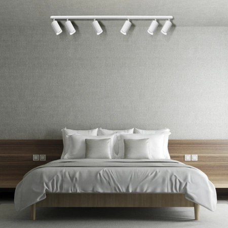 Nástěnné a stropní bodové svítidlo 6x GU10 bílé IP44 TURYN Sanico Goldlux