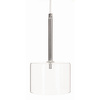 Moderní GLASS stropní závěsné svítidlo. průhledné. pro LED G4 12V válec