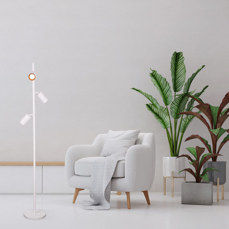 Stojací lampa 3x GU10 White Gold MARIBEL Sanico Goldlux