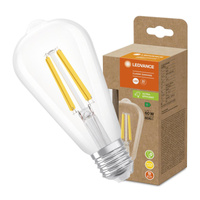 LED žárovka ST64 E27 3,8W = 60W 806lm 3000K teplá bílá FILAMENT LEDVANCE