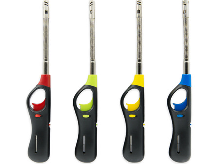 24x plynový zapalovač Flexibilní zapalovač na svíčky s dlouhým plněním