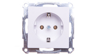Merten System M Jednozásuvka Schuko 16A IP20 bílá MTN2401-0325
