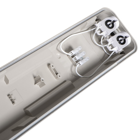 Nehořlavá LED DICHT NP 2x G13 18W IP65 66cm KANLUX šedá