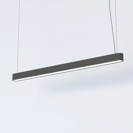 Závěsné svítidlo SOFT 7525 Nowodvorski Graphite 2xLED Tube T8 Ceiling 120x6 Modern