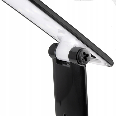 Kancelářská stolní lampa LED 9W 4500K stmívatelná dotykově černá